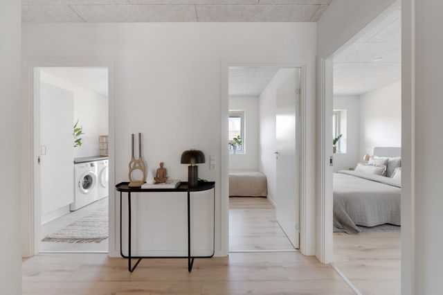 Rækkehus på Kalvekærmosen